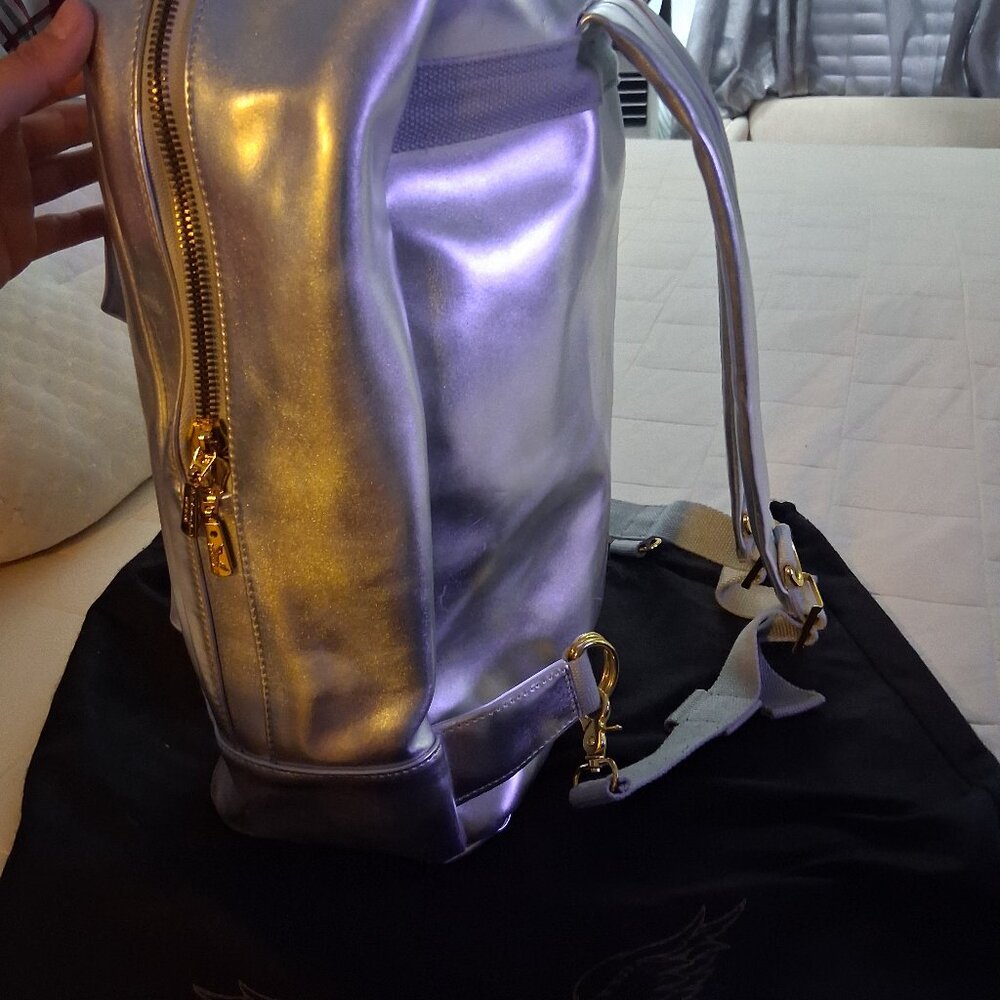 Robins jean leather backpack